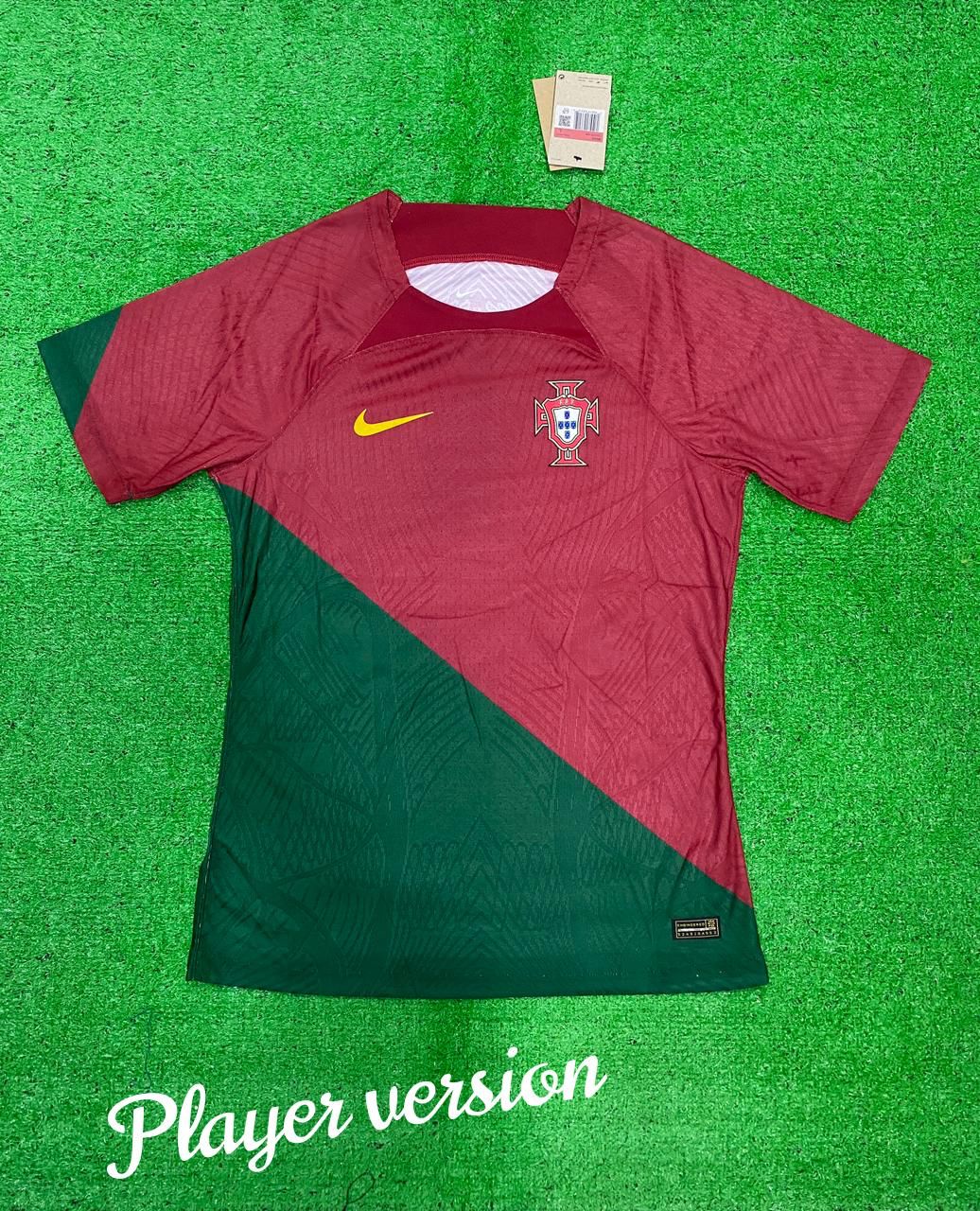 Nike Portugal 2022-2023 World Cup Home Authentic Jersey DN0627-628 US XL