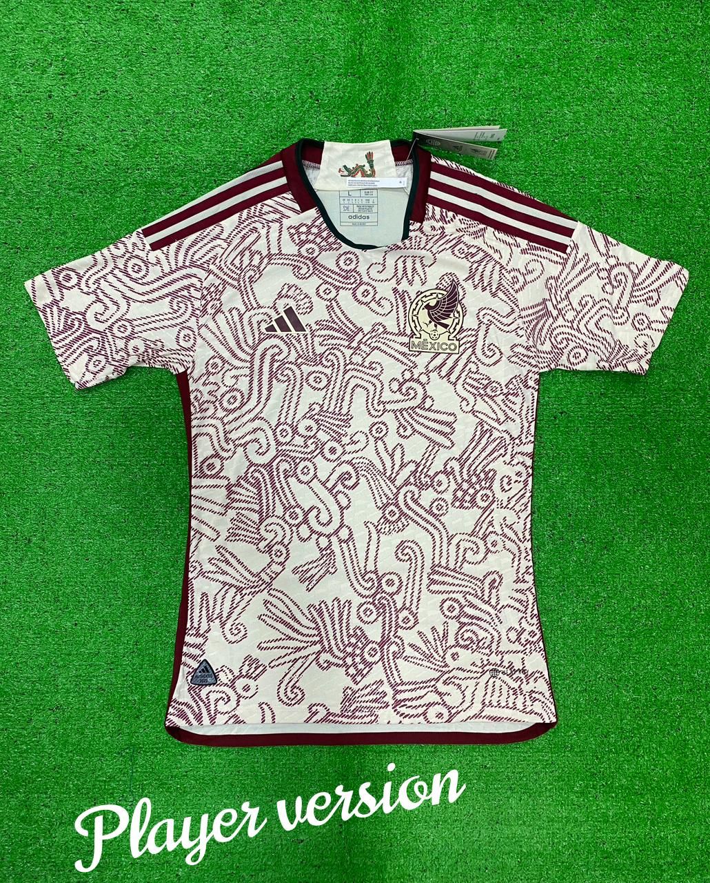 adidas Mexico 22 Away Jersey - Beige, Men's Soccer