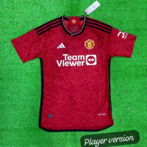 MANCHESTER UNITED HOME JERSEY PLAYER VERSION QUALITY 23/24