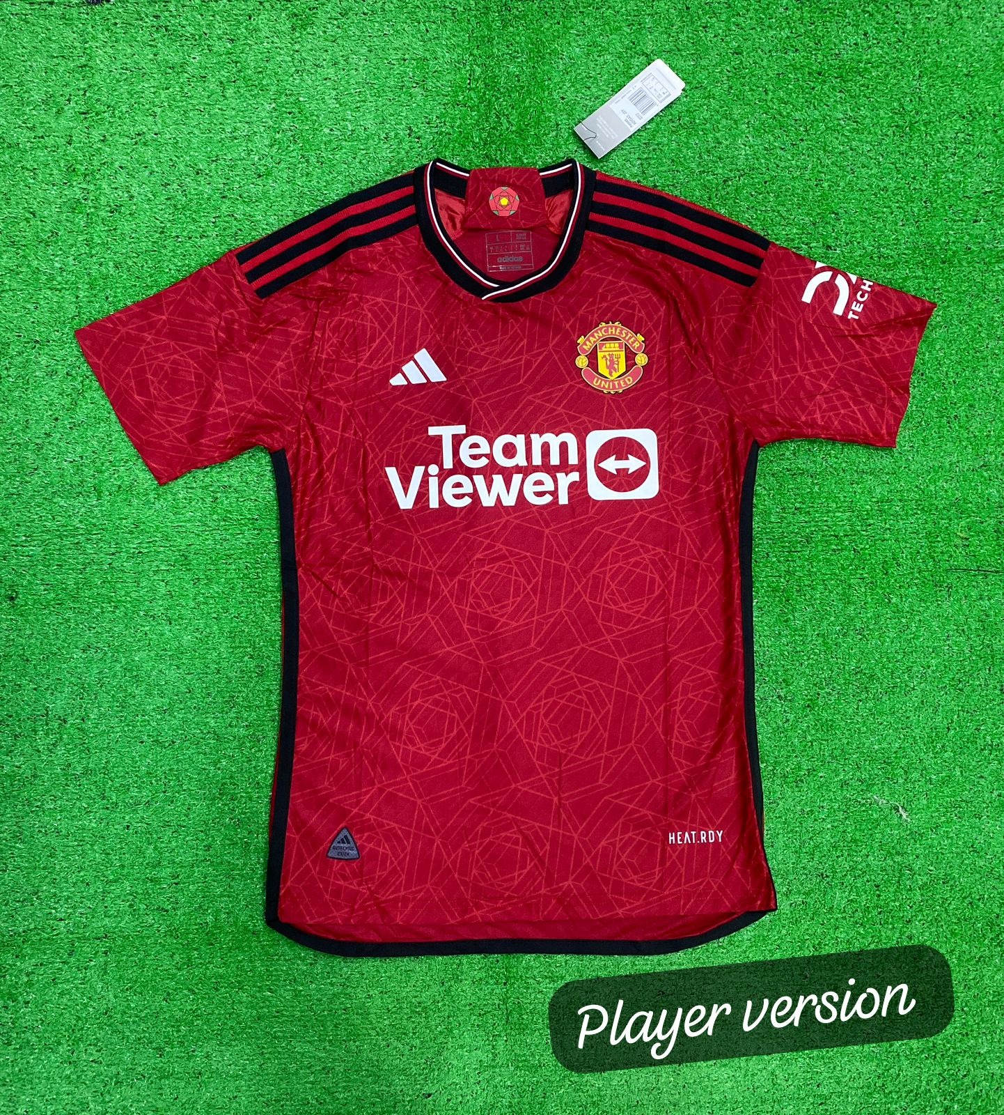 MANCHESTER UNITED HOME JERSEY PLAYER VERSION QUALITY 23/24