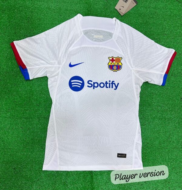 BARCELONA AWAY JERSEY PLAYER VERSION QUALITY 23/24