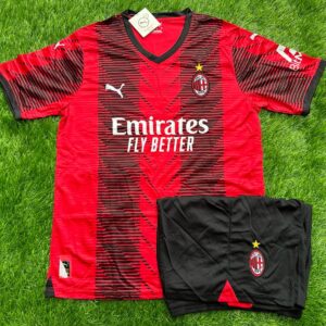 AC MILAN HOME WITH SHORTS FAN VERSION