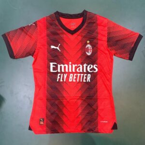 AC MILAN HOME JERSEY PLAYER VERSION QUALITY 23/24