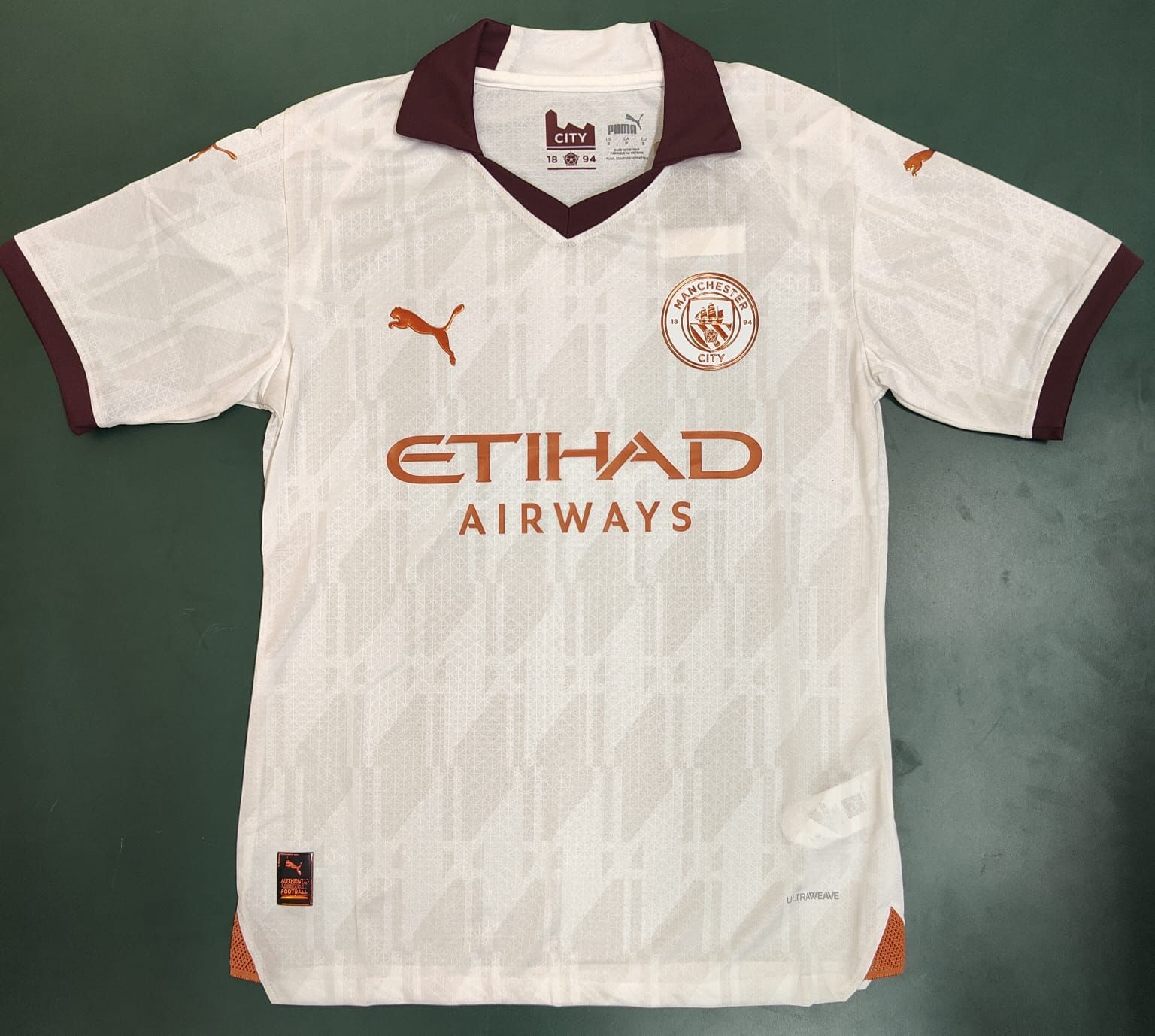 MANCHESTER CITY AWAY JERSEY PLAYER VERSION QUALITY 23/24