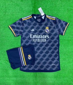 REAL MADRID AWAY WITH SHORTS FAN VERSION