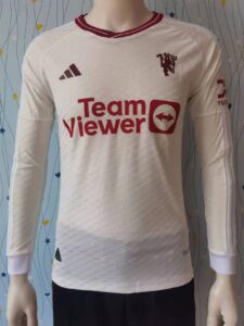 MANCHESTER UNITED THIRD FULL SLEEVE PLAYER VERSION QUALITY 23/24 