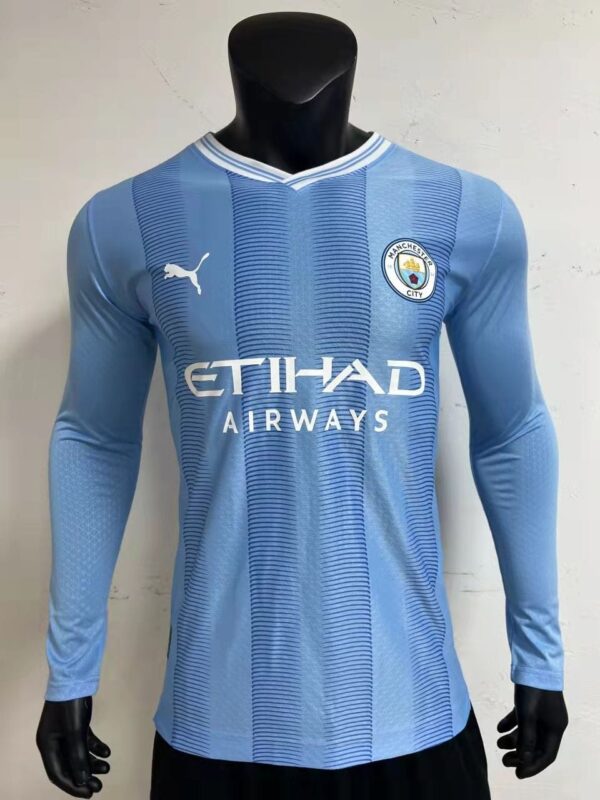 MANCHESTER CITY HOME FULL SLEEVE PLAYER VERSION QUALITY 23/24