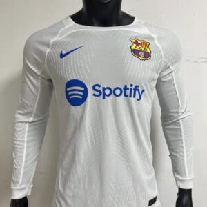 BARCELONA AWAY FULL SLEEVE PLAYER VERSION QUALITY 23/24