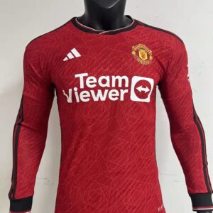 MANCHESTER UNITED HOME FULL SLEEVE PLAYER VERSION QUALITY 23/24