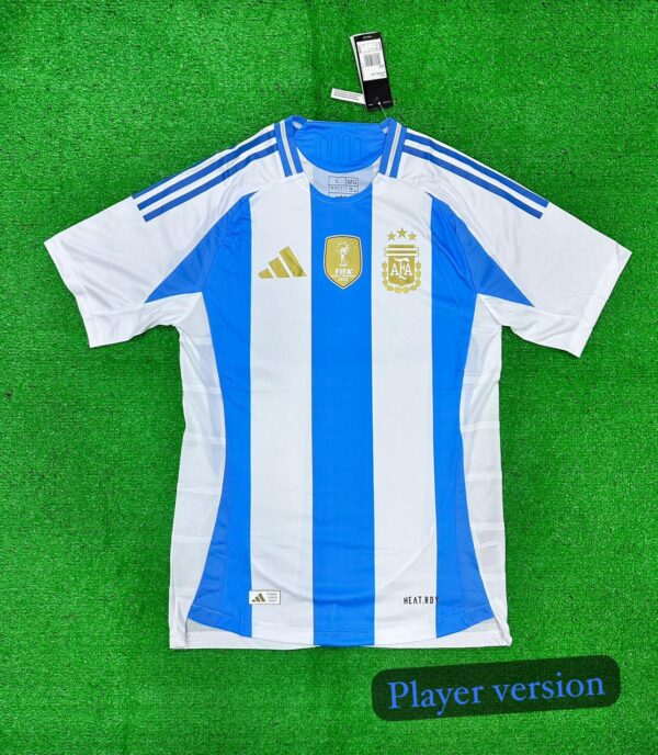 ARGENTINA HOME JERSEY PLAYER VERSION QUALITY