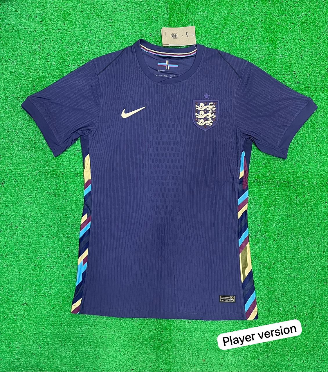 ENGLAND AWAY JERSEY PLAYER VERSION QUALITY