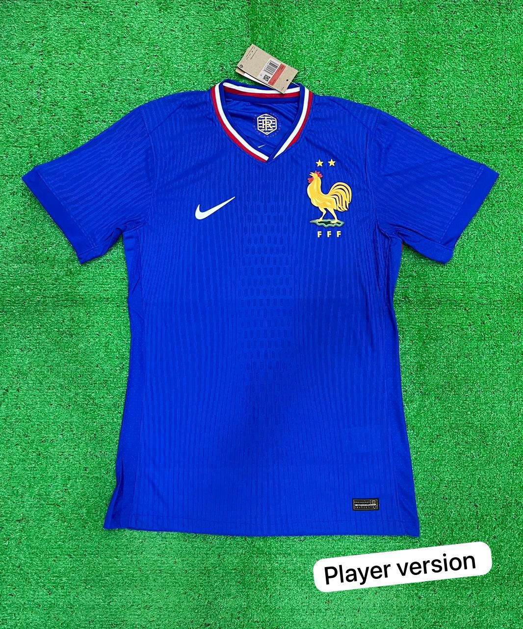 FRANCE HOME JERSEY PLAYER VERSION QUALITY