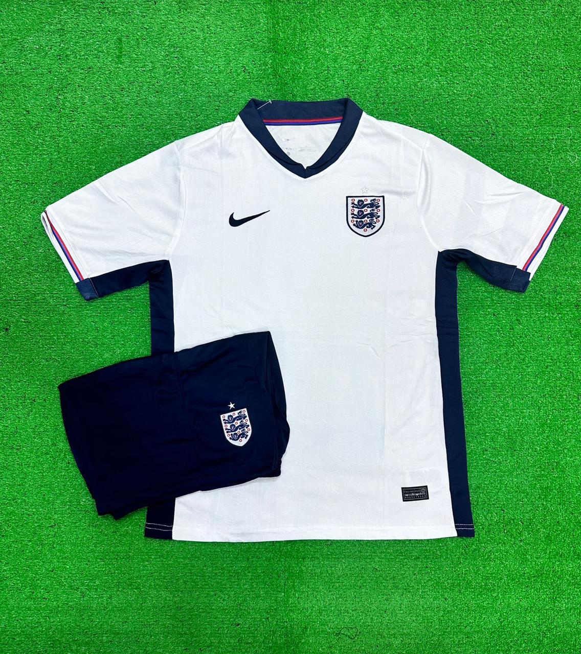 ENGLAND HOME JERSEY WITH SHORTS