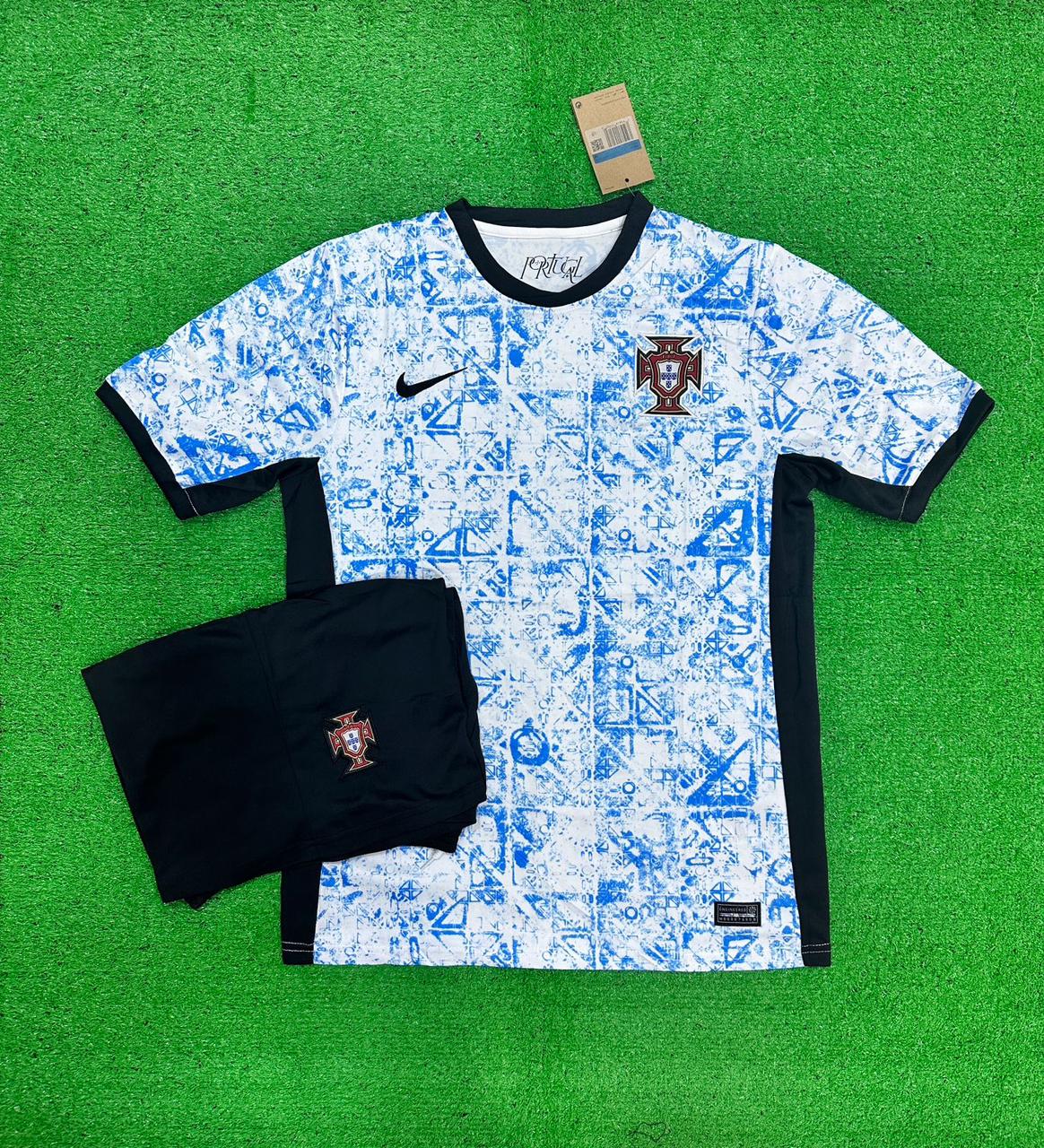 PORTUGAL AWAY JERSEY WITH SHORTS