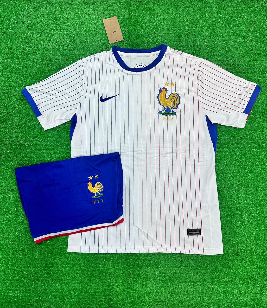 FRANCE AWAY JERSEY WITH SHORTS