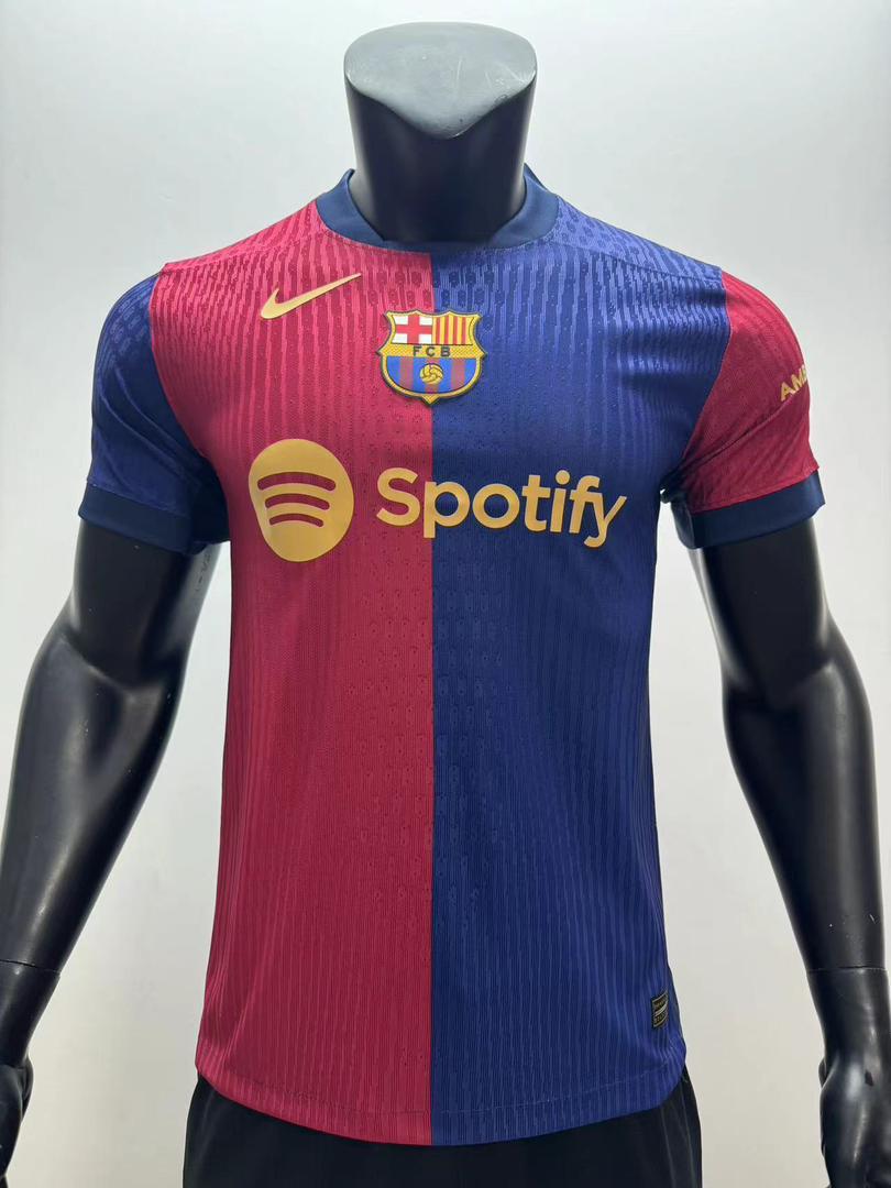 BARCELONA HOME JERSEY PLAYER VERSION QUALITY