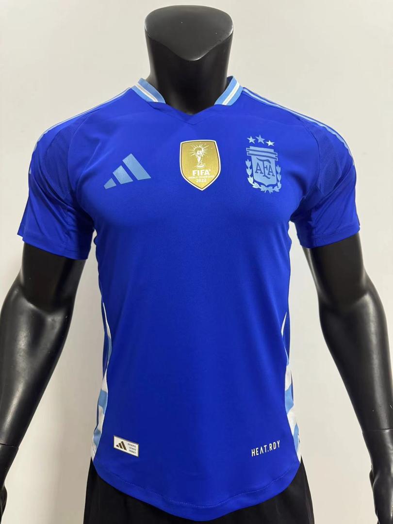 ARGENTINA AWAY JERSEY PLAYER VERSION QUALITY