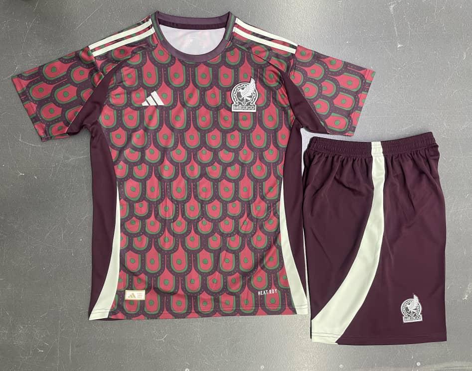 MEXICO HOME JERSEY WITH SHORTS