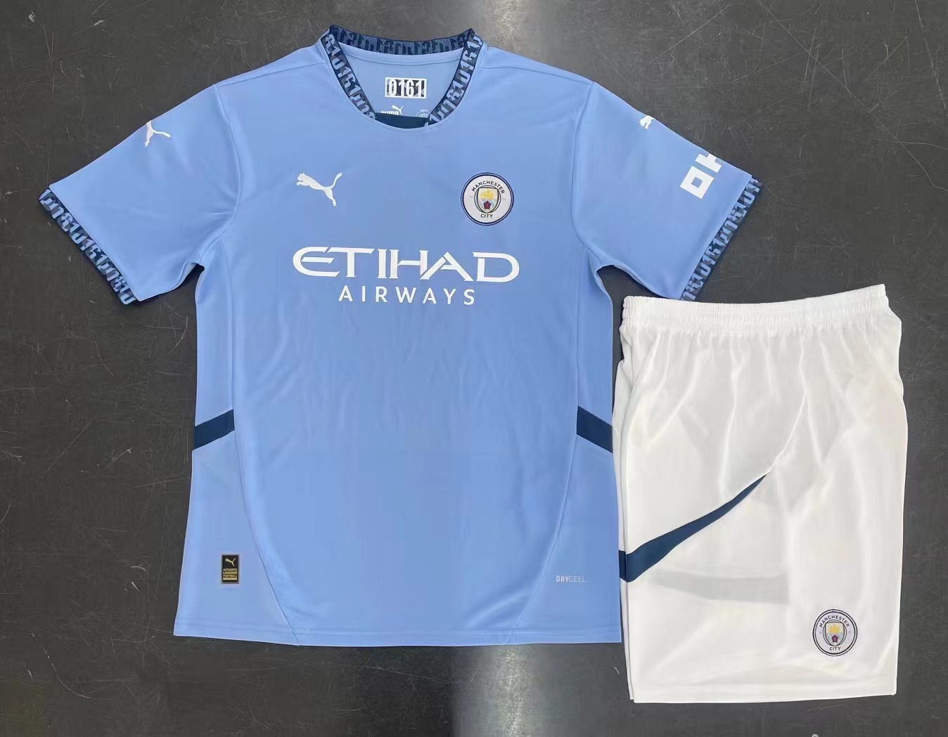MANCHESTER CITY HOME 24/25 JERSEY WITH SHORTS