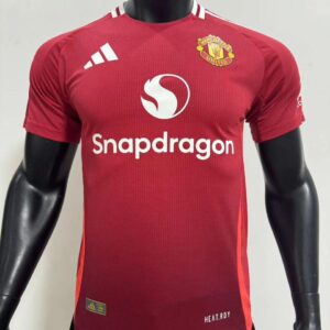 MANCHESTER UNITED 24/25 HOME JERSEY PLAYER VERSION QUALITY