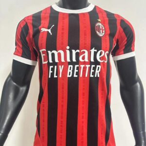 AC MILAN 24/25 HOME JERSEY PLAYER VERSION QUALITY