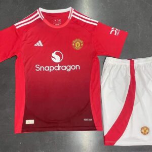 MANCHESTER UNITED HOME 24/25 JERSEY WITH SHORTS