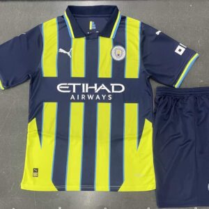 Manchester City Away 24/25 jersey with Shorts