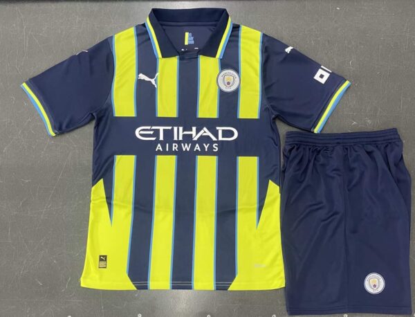 Manchester City Away 24/25 jersey with Shorts