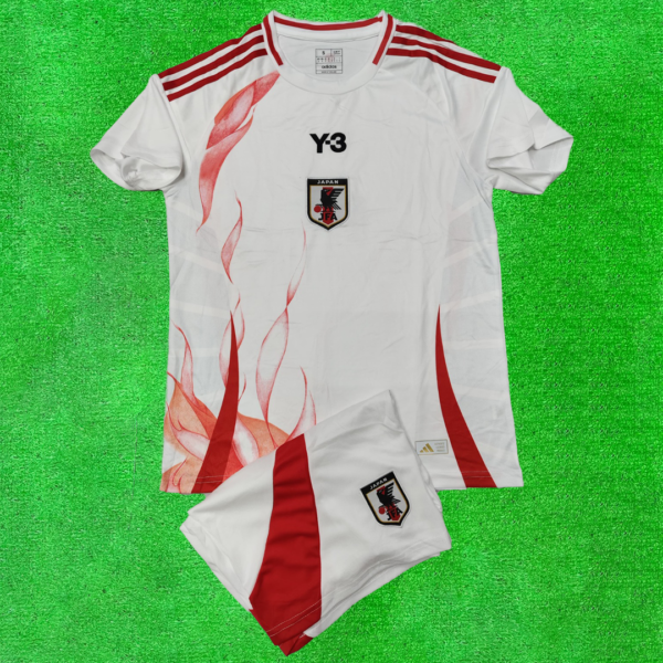 JAPAN Y-3 JERSEY WHITE WITH SHORTS