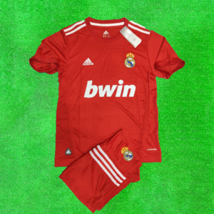 REAL MADRID RETRO 2011 JERSEY WITH SHORTS