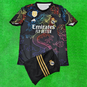 REAL MADRID DRAGON SPECIAL-5 JERSEY WITH SHORTS