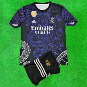 REAL MADRID DRAGON SPECIAL-3 JERSEY WITH SHORTS