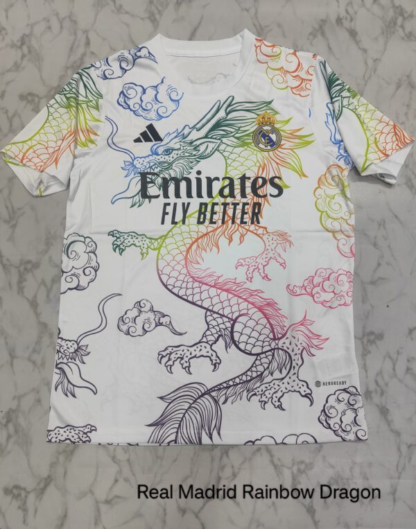 REAL MADRID DRAGON MULTICOLOUR JERSEY MASTER COPY 24/25