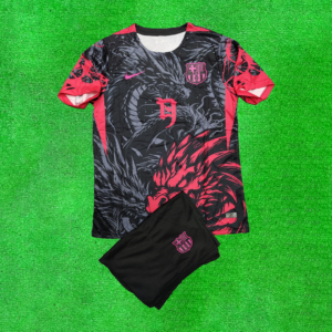 BARCELONA SPECIAL DRAGON JERSEY WITH SHORTS