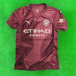 MANCHESTER CITY 24/25 AWAY JERSEY PLAYER VERSION QUALITY