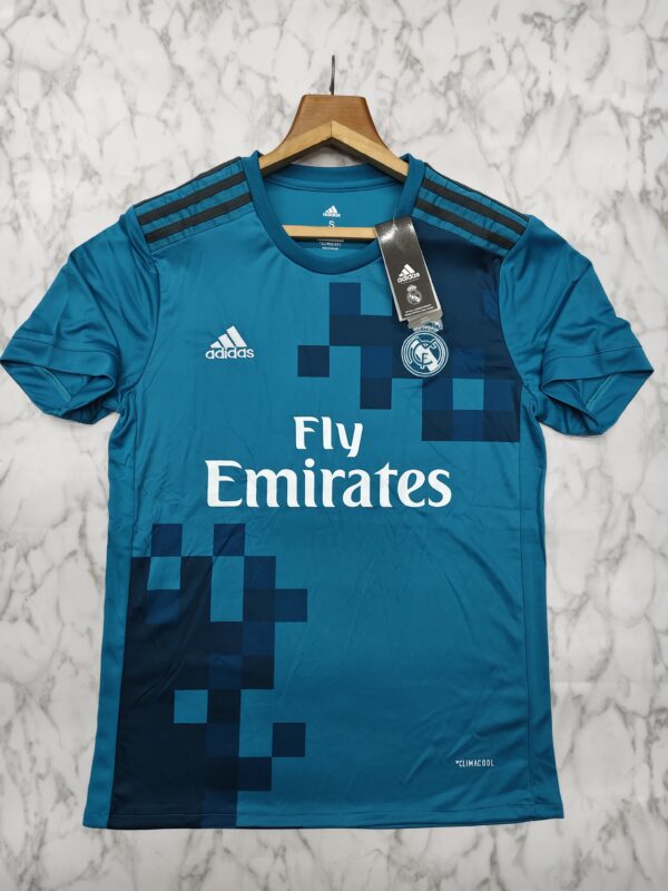 REAL MADRID 2017-18 THIRD RETRO JERSEY MASTER COPY