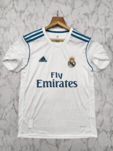 REAL MADRID 2017-18 HOME RETRO JERSEY MASTER COPY