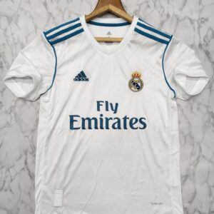 REAL MADRID 2017-18 HOME RETRO JERSEY MASTER COPY