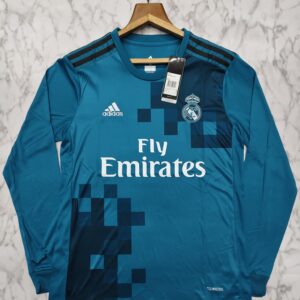 REAL MADRID 2017-18 THIRD FULL SLEEVE RETRO JERSEY