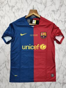 BARCELONA 2009 HOME RETRO JERSEY MASTER COPY 