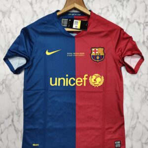 BARCELONA 2009 HOME RETRO JERSEY MASTER COPY