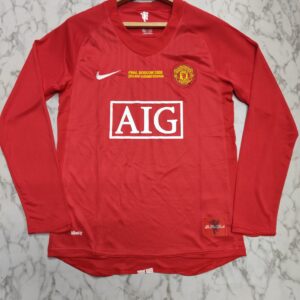 MANCHESTER UNITED 2008 HOME FULL SLEEVE MASTER COPY