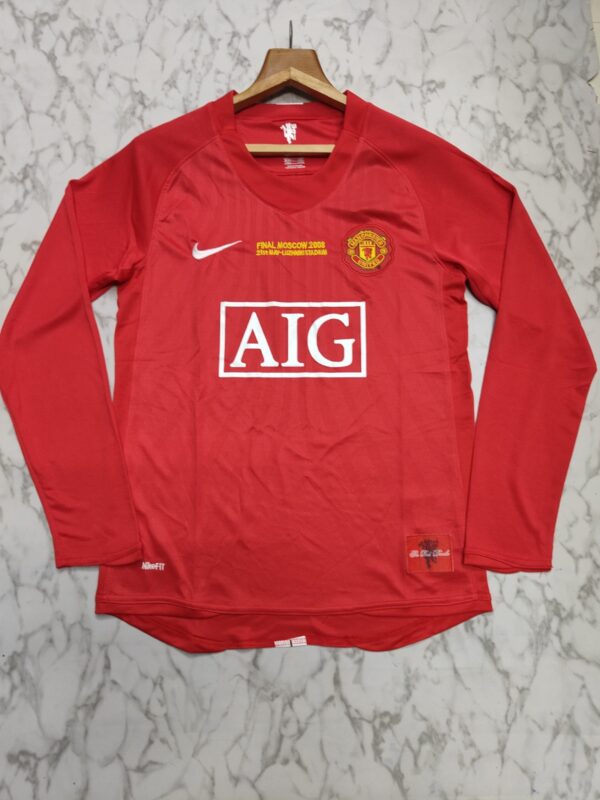 MANCHESTER UNITED 2008 HOME FULL SLEEVE MASTER COPY