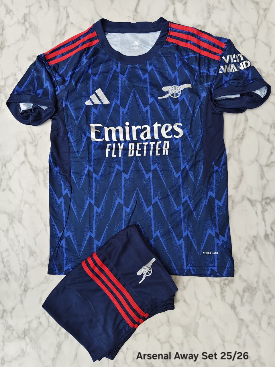 (CUSTOMISED) ARSENAL AWAY 25/26 WITH SHORTS