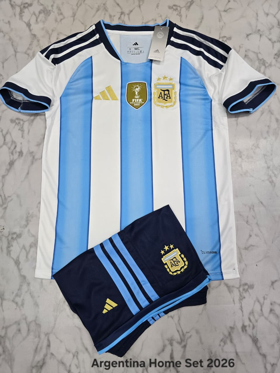 ARGENTINA HOME 25/26 WITH SHORTS