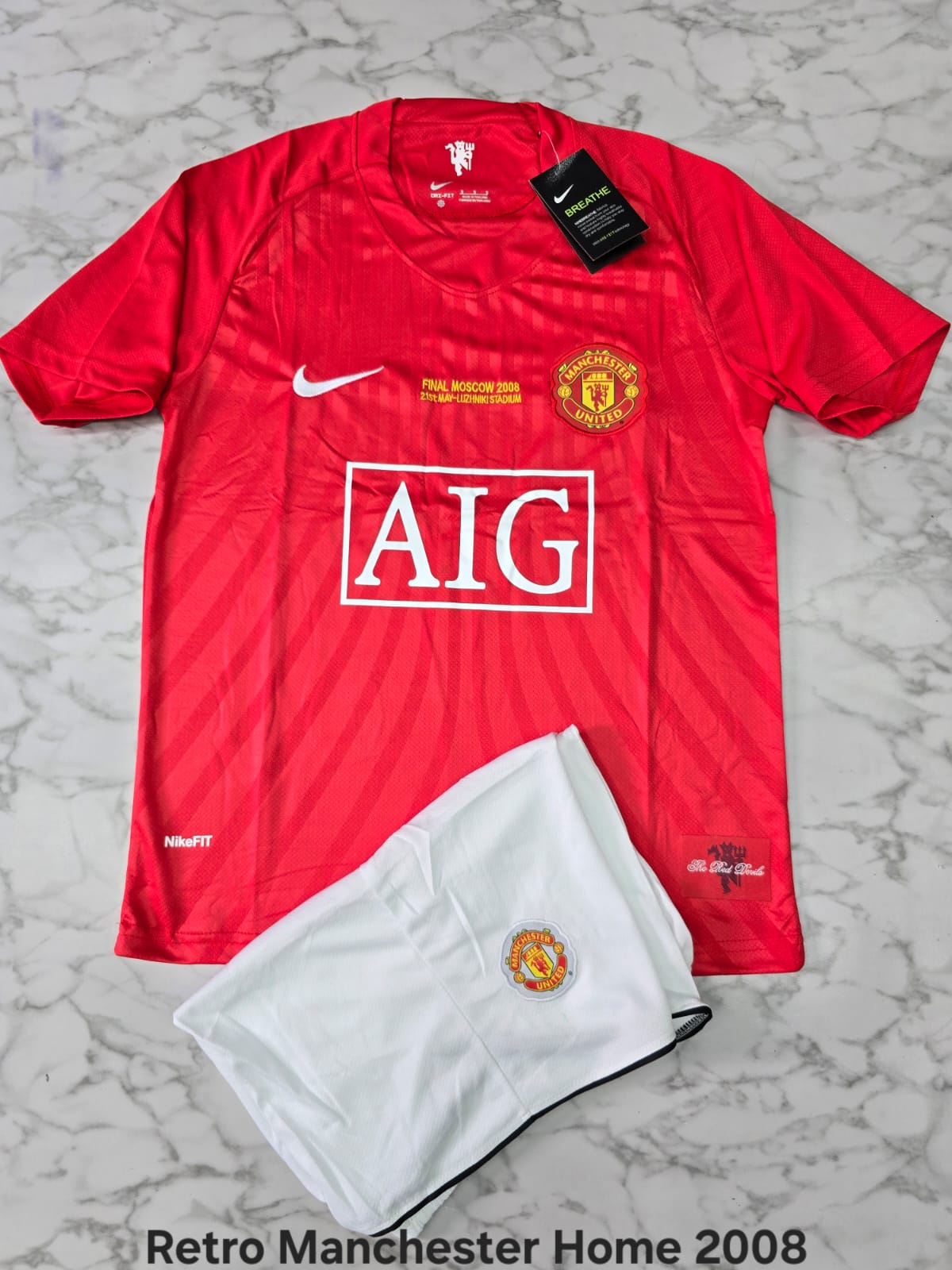 (XL) MANCHESTER HOME 2008 HOME WITH SHORTS