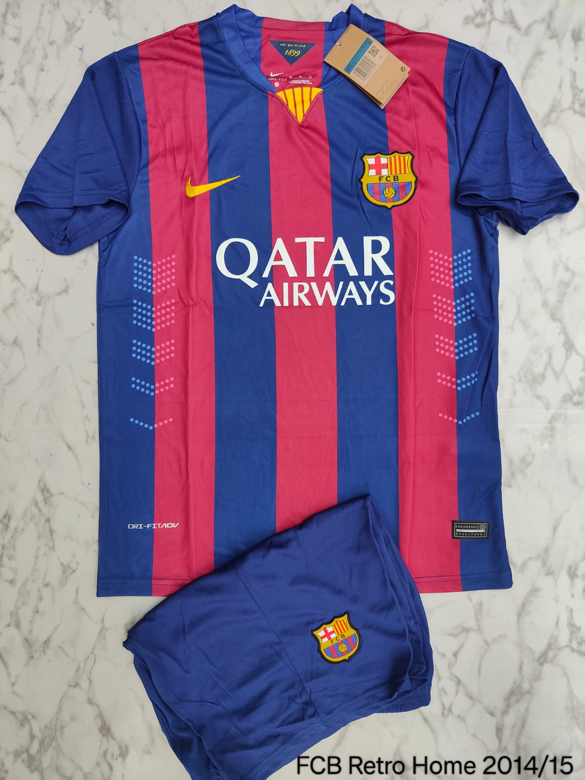 (XL) BARCELONA 2014/15 WITH SHORTS