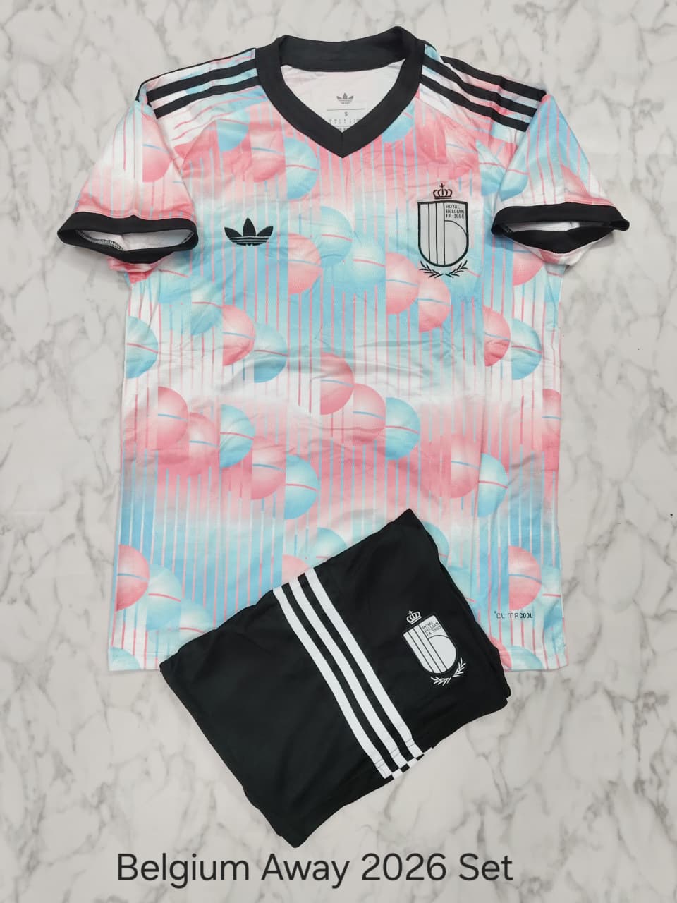 BELGIUM AWAY 25/26 JERSEY WITH SHORTS