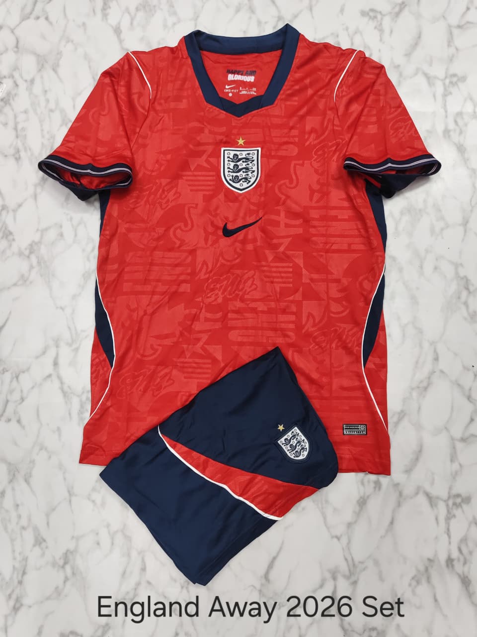 ENGLAND AWAY 25/26 JERSEY WITH SHORTS