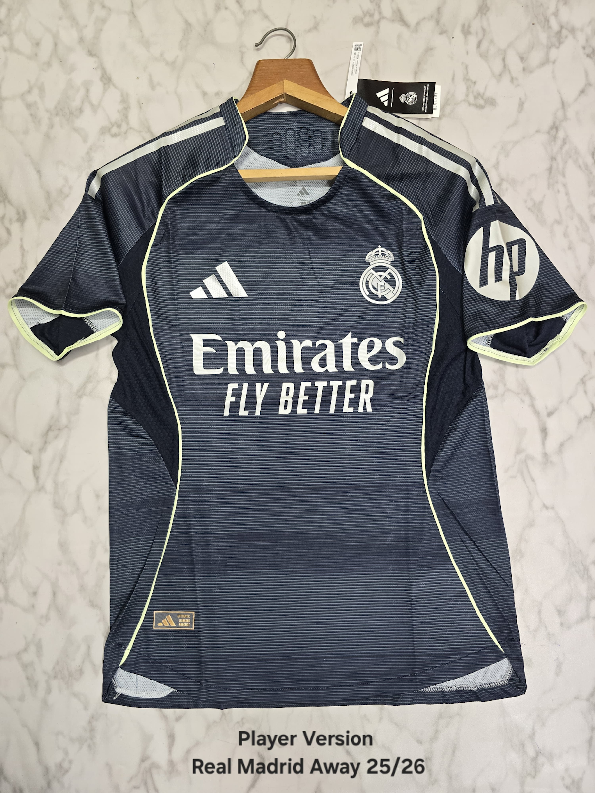 (XXL) REAL MADRID AWAY PLAYER VERSION